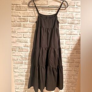 MVN THE LABEL | Cotton tiered, flowy maxi dress Size XS US 2​​​​​